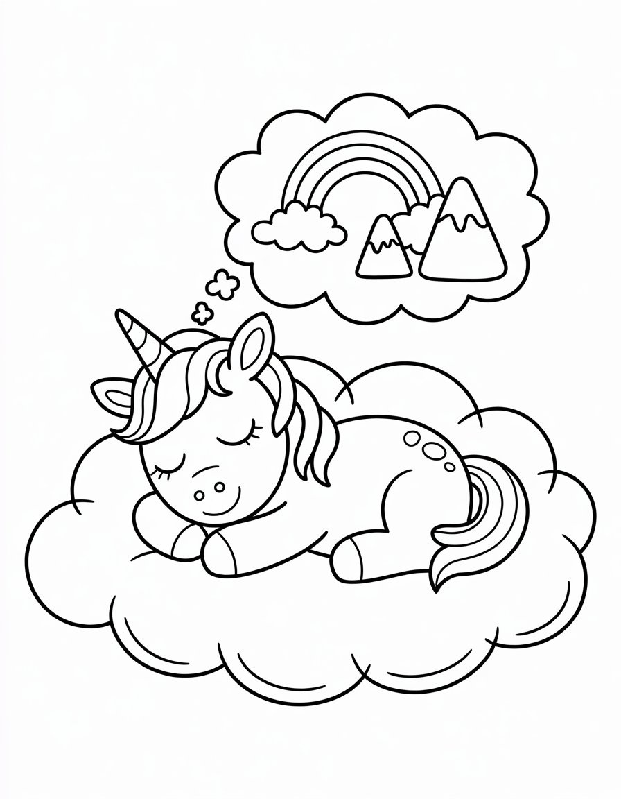 Sleepy Unicorn